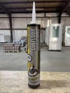 DESCRIPTION: (4) CONSTRUCTION ADHESIVE BRAND/MODEL: DAP SUBFLOOR #2PE27 INFORMATION: TAN SIZE: 10.03 OZ RETAIL$: $5.98 EAA QTY: 4