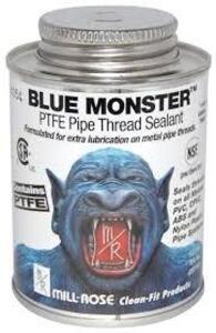 DESCRIPTION: (3) PIPE THREAD SEALANT BRAND/MODEL: BLUE MONSTER #800K13 INFORMATION: WHITE, BRUSH TOP CAN, LOW VOC SIZE: 16 OZ RETAIL$: $35.87 EA QTY: