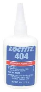 DESCRIPTION: (3) INSTANT ADHESIVE BRAND/MODEL: LOCTITE 404 #36D059 SIZE: 4 OZ RETAIL$: $244.17 EA QTY: 3