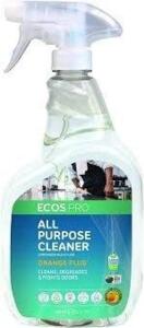 DESCRIPTION: (5) ALL PURPOSE CLEANER BRAND/MODEL: ECOS PRO SIZE: 32 FL OZ RETAIL$: $7.09 EA QTY: 5
