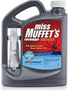 DESCRIPTION: (2) SPIDER KILLER BRAND/MODEL: MISS MUFFET'S REVENGE SIZE: 1/2 GALLON RETAIL$: $34.67 EA QTY: 2