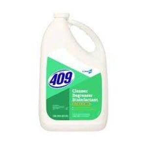 DESCRIPTION: (2) CLEANER DEGREASER DISINFECTANT BRAND/MODEL: FORMULA 409 SIZE: 1 GALLON RETAIL$: $15.00 EA QTY: 2