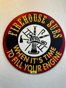 DESCRIPTION FIREHOUSE SUBS WALL DECORATION LOCATION COUNTER QTY 1