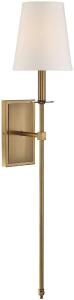 MONROE 1-LIGHT SCONCE IN WARM BRASS