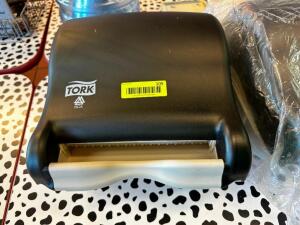 DESCRIPTION (2) TORK TOWEL DISPENSERS LOCATION COUNTER QTY 2