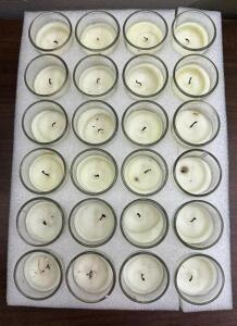 ASSORTED DECORATIVE CANDLES