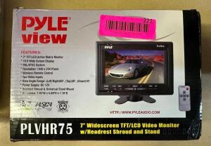 PYLE VIEW 7" VIDEO MONITOR