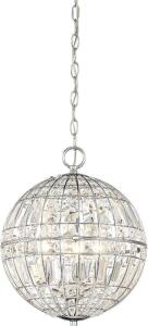 PALERMO CRYSTAL SPHERE PENDANT CEILING LIGHT