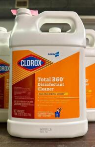 (4)- ONE GAL JUGS OF CLOROX DISINFECTANT CLEANER