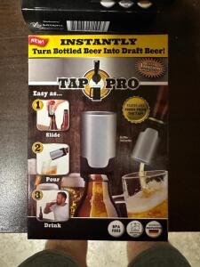 (4)- TAP PROS DRAFT BEER POURERS