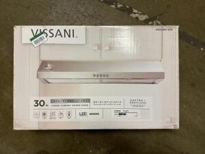 VISSANI 30" UNDER CABINET RANGE HOOD