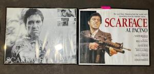 (2)- FRAMED SCARFACE POSTERS