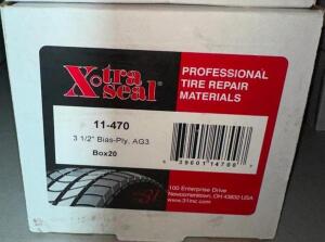 (4)- BOXES OF TIRE REPAIR PATCHES