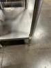 STAINLESS STEEL TABLE WITH STAINLESS UNDERSHELF - 5