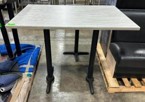 HEAVY COMPOSITE TOP PUB TABLE