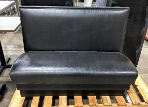 48" VINYL UPHOLSTERED BOOTH SEAT