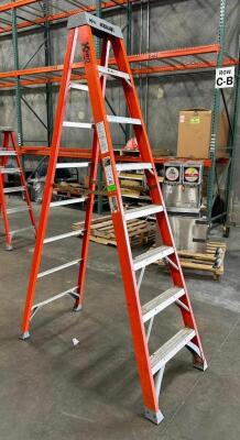 8' FIBERGLASS LADDER