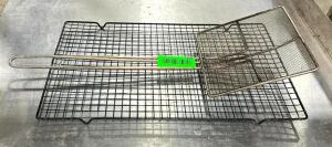 COOLING RACK AND FRYER SKIMMER