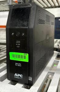 DESCRIPTION: BACK-UPS PRO 1000 S BRAND/MODEL: APC QTY: 1