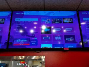 DESCRIPTION ROKU ONN 50" SMART TV BRAND / MODEL: ROKU LOCATION FRONT QTY 1