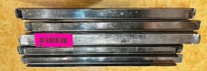 DESCRIPTION (5) 12" STAINLESS DIVIDERS THIS LOT IT: SOLD BY THE PIECE LOCATION FRONT QTY 5