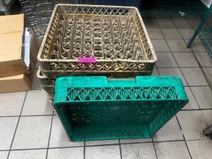 DESCRIPTION (6)ASSORTED GLASS RACKS THIS LOT IT: ONE MONEY LOCATION KITCHEN QTY 1