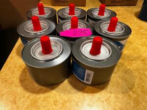 DESCRIPTION (8) STERNO FUEL CANS THIS LOT IT: ONE MONEY LOCATION FRONT QTY 1