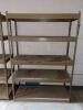 (2) 48" X 18" X 72" METAL FRAMED SHELVING UNIT - 2