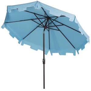 9' MARKET CRANK UV RESISTANT PATIO UMBRELLA