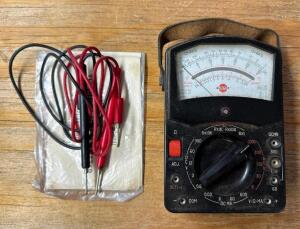 MIRRORED SCALE VOLT-OHM-MILLIAMMETER