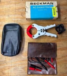 AC CURRENT CLAMP AND ASSORTED PROBES