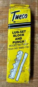 LUG-SET BLOCK AND PUNCH