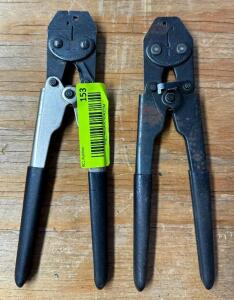 (2) HANDHELD TOP CRIMPERS