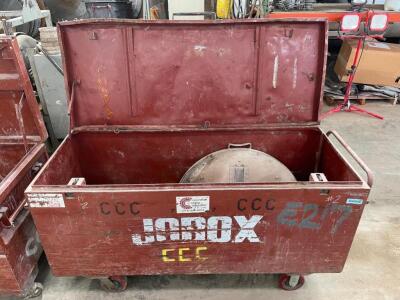 JOBSITE TOOL BOX ON CASTERS