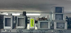 ASSORTED EXPLOSION ELECTRICAL BOXES