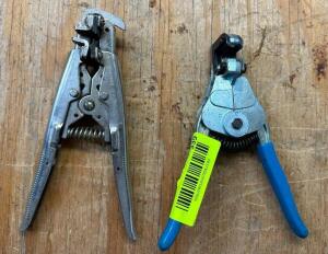 (2) ASSORTED WIRE STRIPPERS