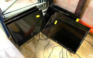 (7) 32" LCD HDTVS