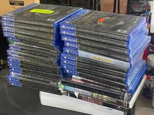 LARGE GROUP OF ASSORTED PS4 GAMES