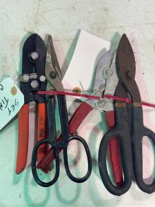 TIN SNIPS AND CRIMPERS