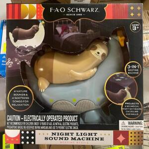 FAO SCHWARZ NIGHT LIGHT SOUND MACHINE