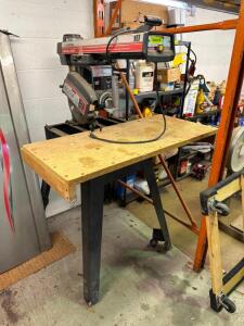 10" RADIAL SAW WITH ROLLING BASE