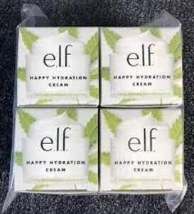 (4) - E.L.F. HAPPY HYDRATION CREAM - 0.52 FL OZ