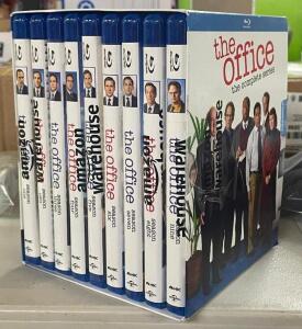 "THE OFFICE" COMPLETE 9 SEASON BLUE RAY SET