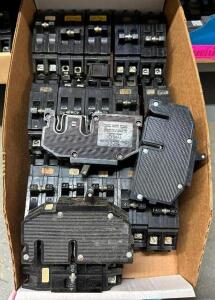 ASSORTED ZINSCO SWITCHES AS SHOWN