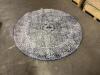 6FT ROUND AREA RUG - 2