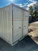 DESCRIPTION 12' SHIPPING CONTAINER / JOBSITE OFFICE. BRAND / MODEL: SQ5182081 ADDITIONAL INFORMATION W/ MAN DOOR AND WINDOW. NEW 2024, UNUSED. RETAILS - 3