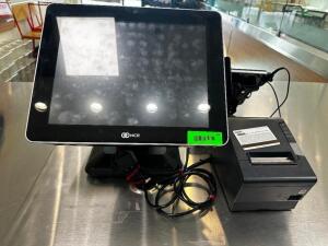 DESCRIPTION NCR (3) TERMINAL TOUCH SCREEN POINT OF SALE SYSTEM. ADDITIONAL INFORMATION (3) TERMINALS, (4) TICKET PRINTERS, (2) CASH DRAWERS. ALSO INCL