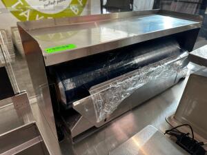 DESCRIPTION CLING WRAP DISPENSER. ADDITIONAL INFORMATION ROLL IS NOT INCLUDED. LOCATION FRONT QTY 1