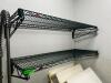 DESCRIPTION (2) 36" X 18" COATED WIRE WALL SHELVES. BRAND / MODEL: METRO THIS LOT IS: SOLD BY THE PIECE SIZE 36 "X 18" LOCATION KITCHEN QTY 2 - 2