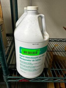 DESCRIPTION (3) GALLONS OF BLEACH CLEANER. THIS LOT IS: SOLD BY THE PIECE LOCATION KITCHEN QTY 3